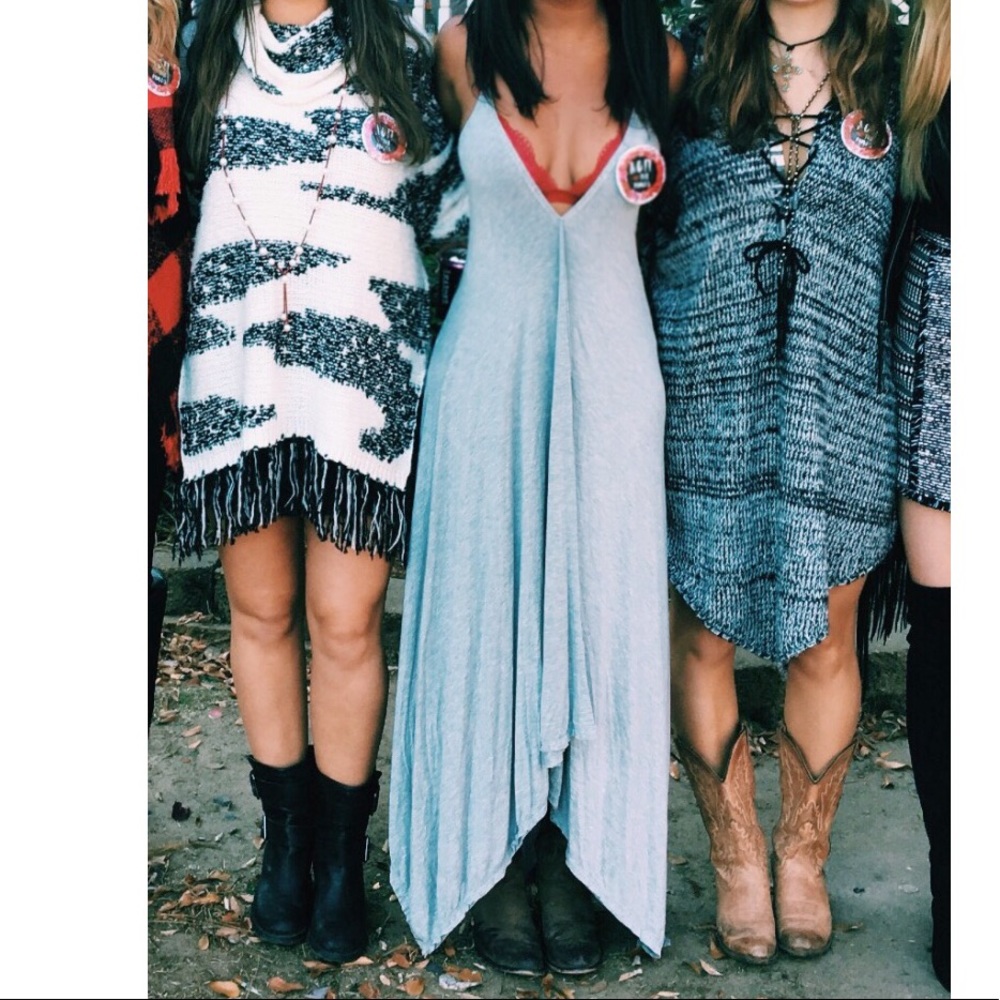 Grey Maxi Dress